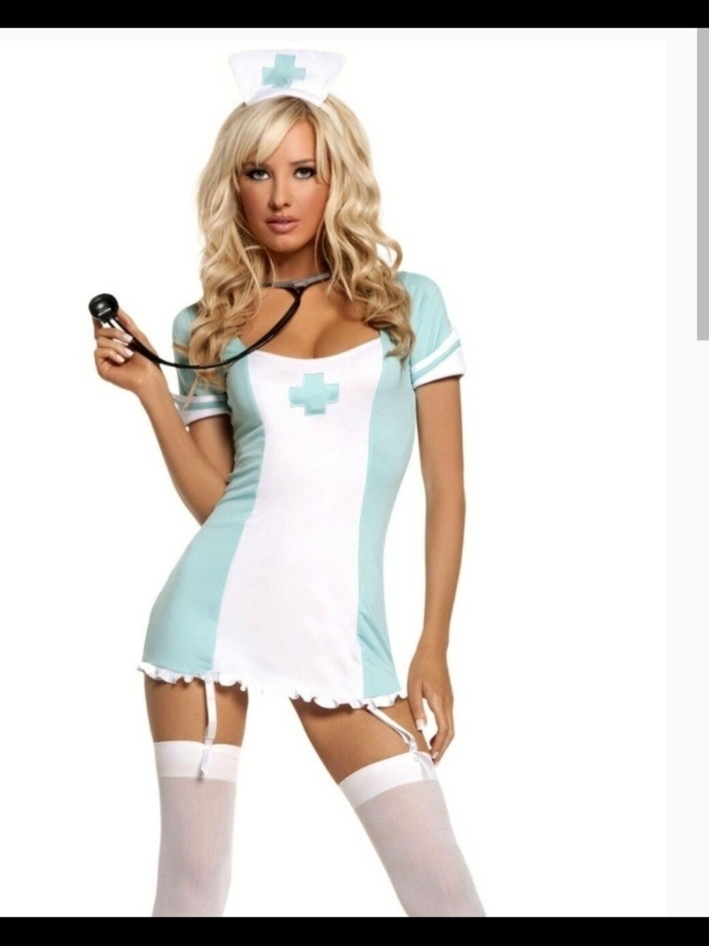 NWT Elegant Moments CPR Nurse Costume Sz S